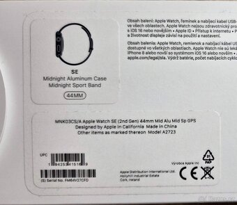 Apple Watch SE 2.generace 44mm - 2