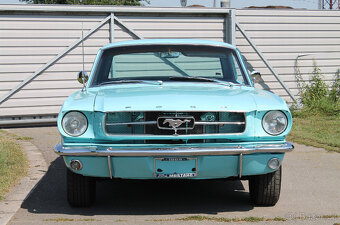 1965 Ford Mustang Coupe, 289 V8, automat, velmi pěkný - 2