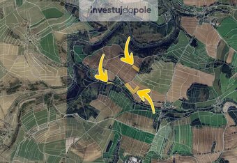 Prodej podílu 1/8 pole 3 048 m², Želiv - Vitice - 2