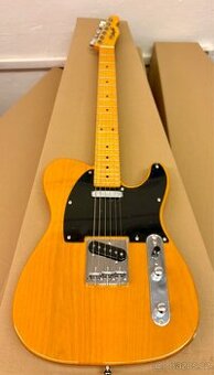Elektrická kytara Fokus Telecaster Black pickguard - 2