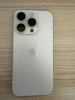 IPhone 15 Pro, 128GB, white, záruka, top stav - 2