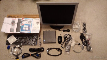 Za 1999 Kč komplet miniPC HP s W11 , klávesnice , myš - 2