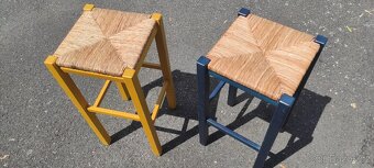 Dřevěné barové židle - 2