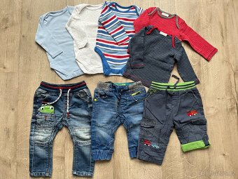 Chlapecké oblečení, vel. 6-9 měsíců - 2