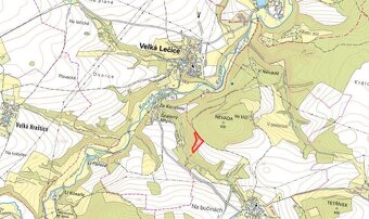 Zemědělská půda, prodej, Velká Lečice, Příbram - 2