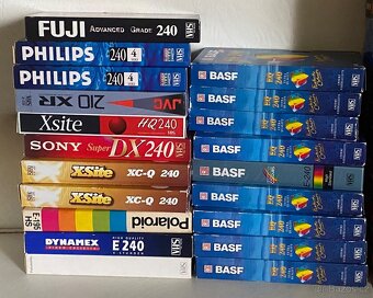 VHS VIDEOKAZETY - 47 ks - 2