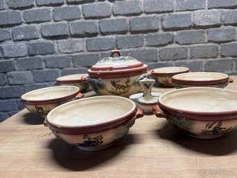 Studio keramik myslivecký vintage set - 2