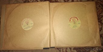 Šelakové gramofonové desky - Spejbl a Hurvínek - 25cm - 2