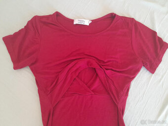 Kojící a těhotenské tričko - 2