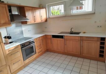 Moderní kuchyně z masivu se spotřebiči,5822 - 2