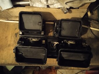 Palubní ofuky topeni Fabia 1 - 2