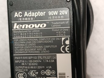 Zdroj Lenovo 92P1103 20V 90W 4,5A - 2