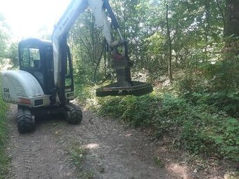 Mulčovač na minibagr - 2