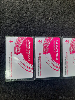 Dobíjecí kupony a neomezený internet T-mobile - 2