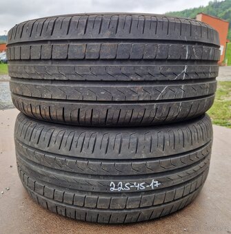 2x letni pneu 225/45/17...91Y....PIRELLI - 2
