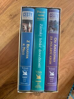 VHS VIDEOKAZETY PŘÍRODA - 2