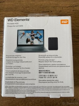 Western Digital externí disk 2,5" 6TB - 2
