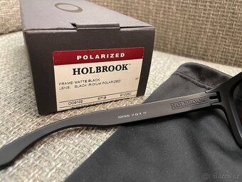 Oakley Holbrook Matte Black/Black Iridium Polarized - 2