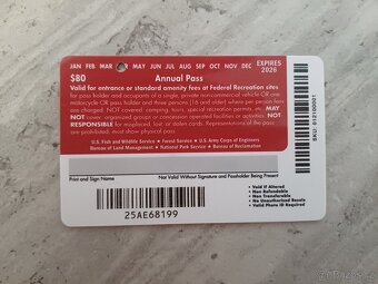 Annual pass - America the Beautiful 2025 - 2