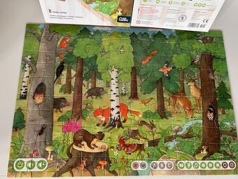 Albi - Kouzelné čtení Puzzle Náš les - 2