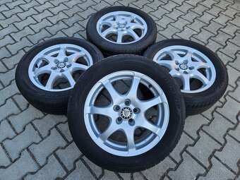 Alu Kola Platin 5x100 Letní Dunlop 205/55/16 - Top - 2