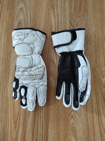 4SR SG LADY WHITE dámské moto rukavice - 2