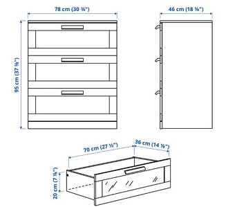 Komoda Ikea BRIMNES - 2