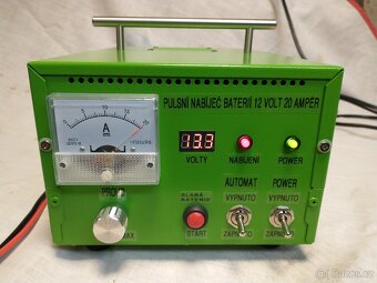 Nabíječka autobaterií 12V 20A - 2