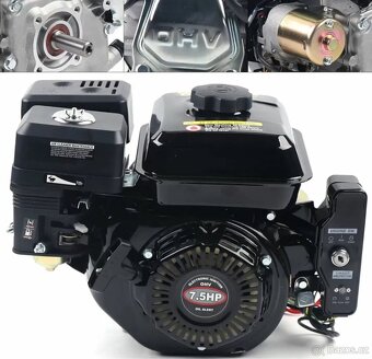 Benzínový motor - 7,5 HP 212 cm³ 4T - 2
