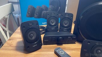 Domácí kino Logitech Z906 – THX, 1000W, zánovní, 100% stav - 2