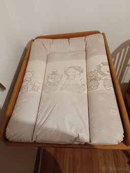 Dětská komoda s přebalovacím pultem - olše - 2