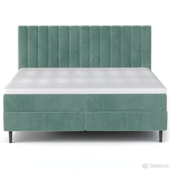 Postel boxspring s matrací a úložným prostorem [sleva] - 2