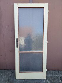 Interiérové dveře, prosklené, 80 cm, levé - 2