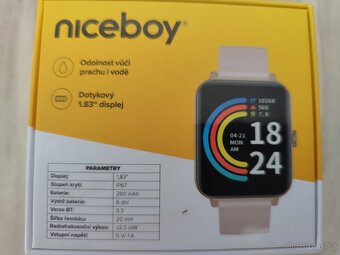 Prodám dámské chytré hodinky niceboy watch lite 4 v záruce - 2
