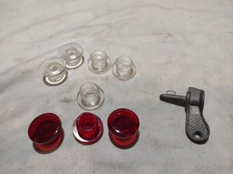 Zadní světlo odrážka žárovka kontrolka IŽ49 IŽ350 DKW - 2