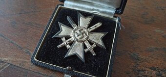 Záslužný kříž, železný kříž v etui. - 2