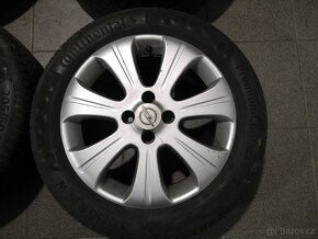 Opel Corsa, Meriva alu 16 + letní 205/50/16. - 2