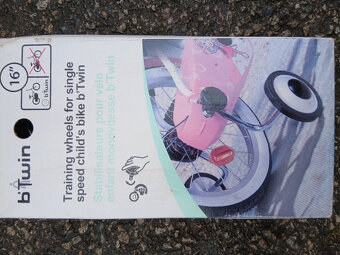 Dětské kolo + postraní kolečka - 2