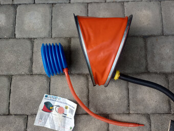 Pumpa šlapací nafukovací a vyfukovací, italská - 2