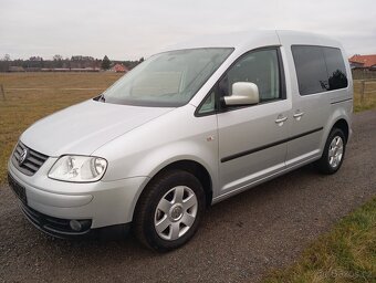 VW Caddy 1.9 Tdi 77kw Life Gewinner, 1.majitelka - 2