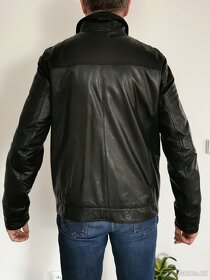 Kožená bunda Rhode Island, černá, vel.L. - 2