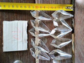 Skleněné ověsy na skleněne lustry - 2