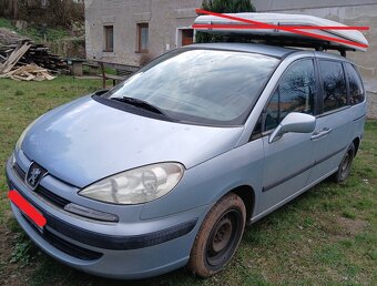 Prodám Peugeot 807 benzín+LPG - 2