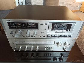 Receiver Philips 682 + cassette deck N5536. - 2