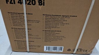 Elektrocentrála generátor s invertorem Fieldmann FZI 4020-B - 2