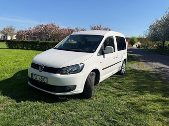 VW Caddy 1.6 TDI, 75 kW, r.v. 2013 – 1. majitel koupeno v CZ - 2