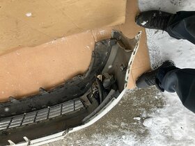 predni naraznik vw golf 6 vi ostrik 6pdc bily - 2
