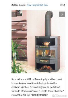 Prodám litinová kamna - 2