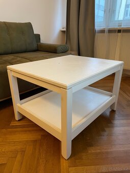 Konferenční stolek bílý IKEA - 2
