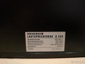 Universum Q500 - 2